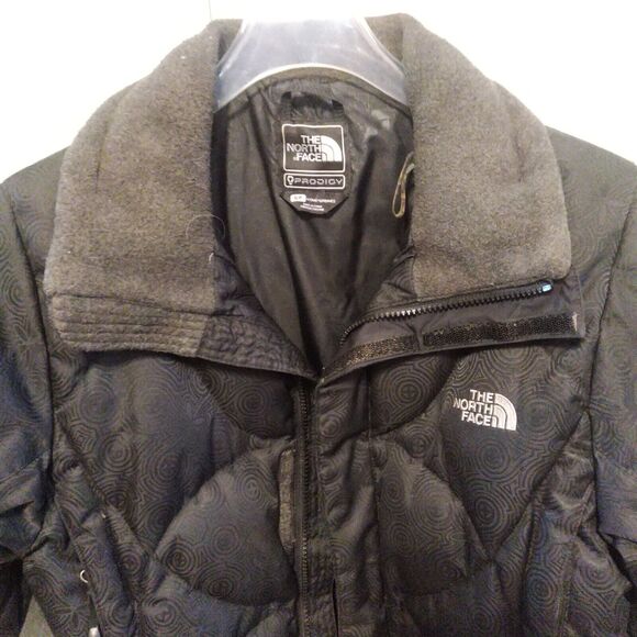 The North Face Prodigy Down 600 Fill Puffer Jacket Black Women's Size S/P - Picture 2 of 16